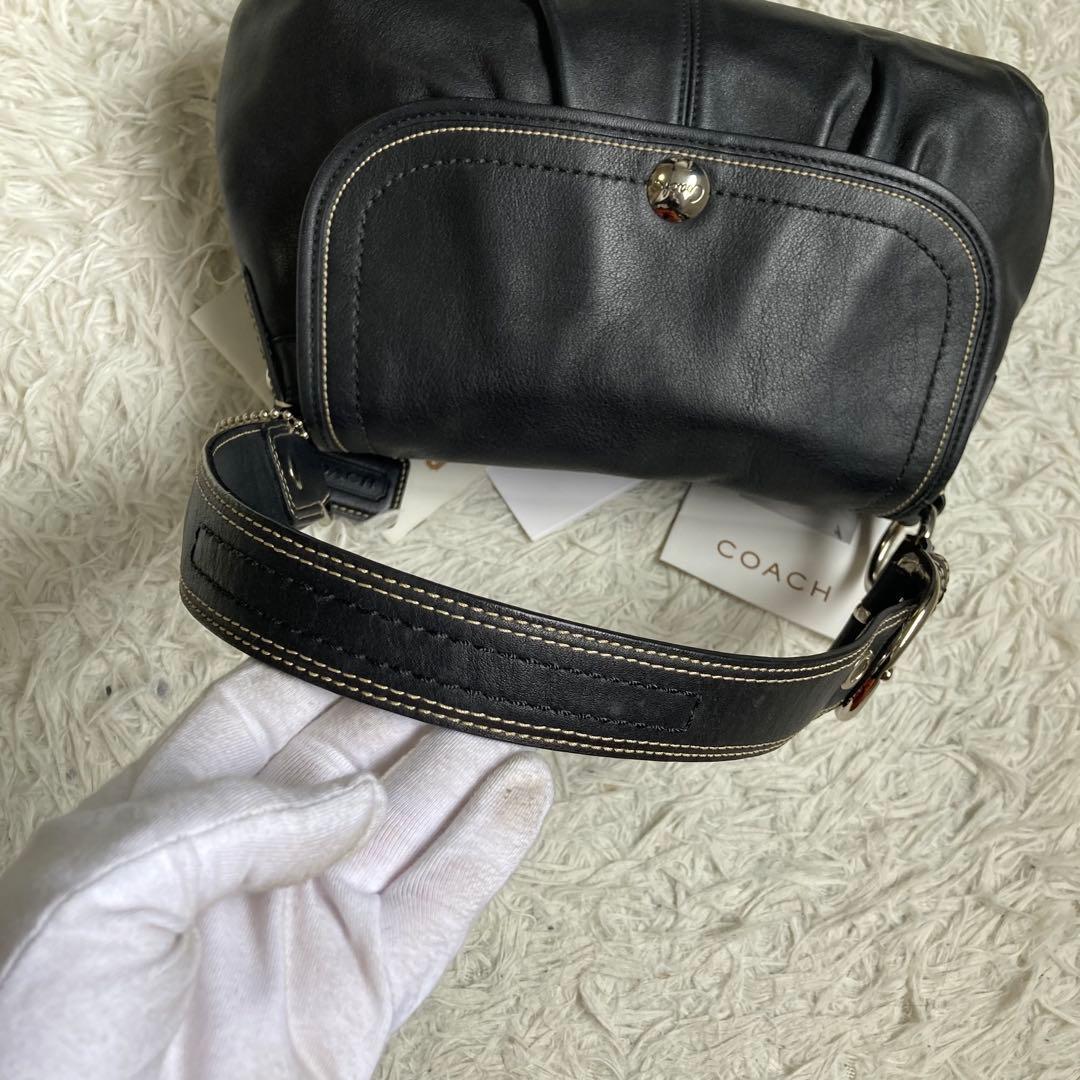 未使用保管品 vintage coach old flap archive