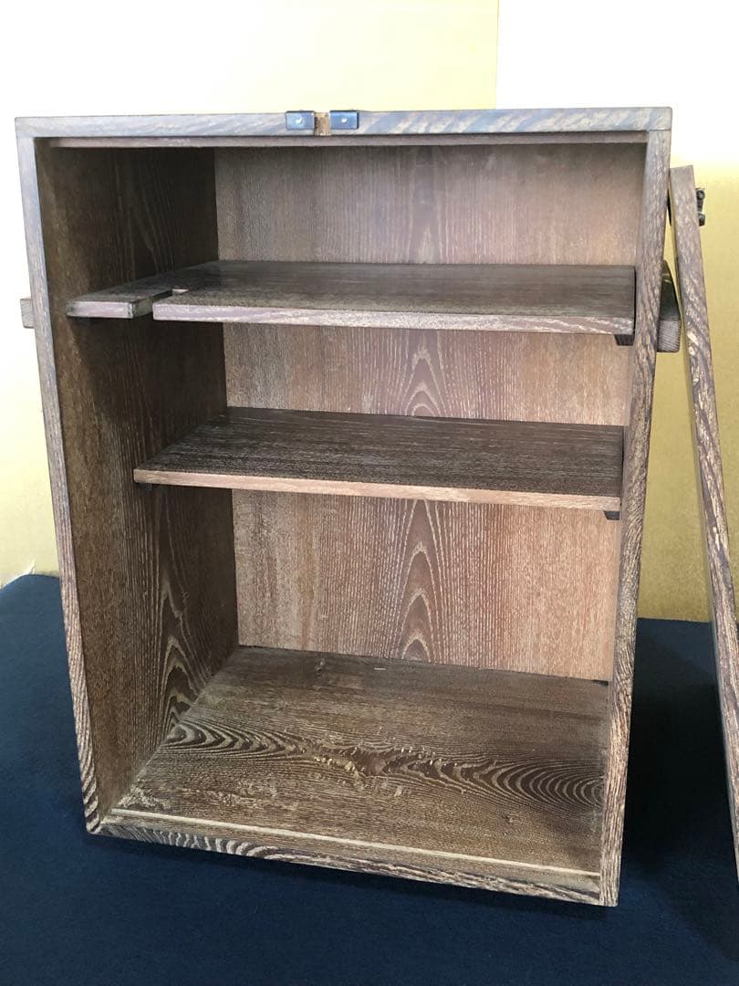 ❗️割引《R》茶道具 桑 旅箪笥 お茶道具付 銘有入 250805F4