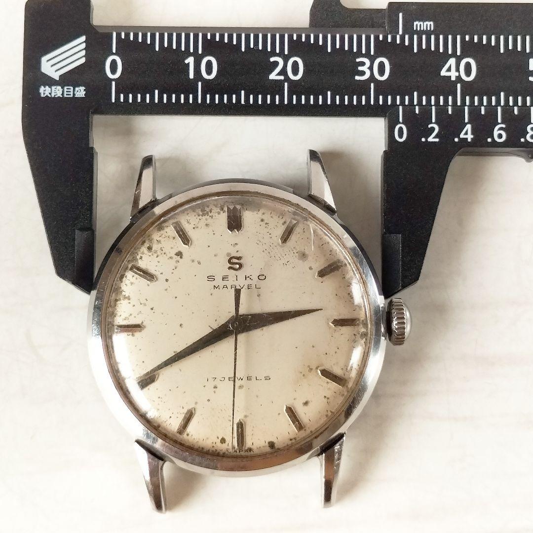 SEIKO MARVEL 17石14041 フェイスのみ手巻き稼働品