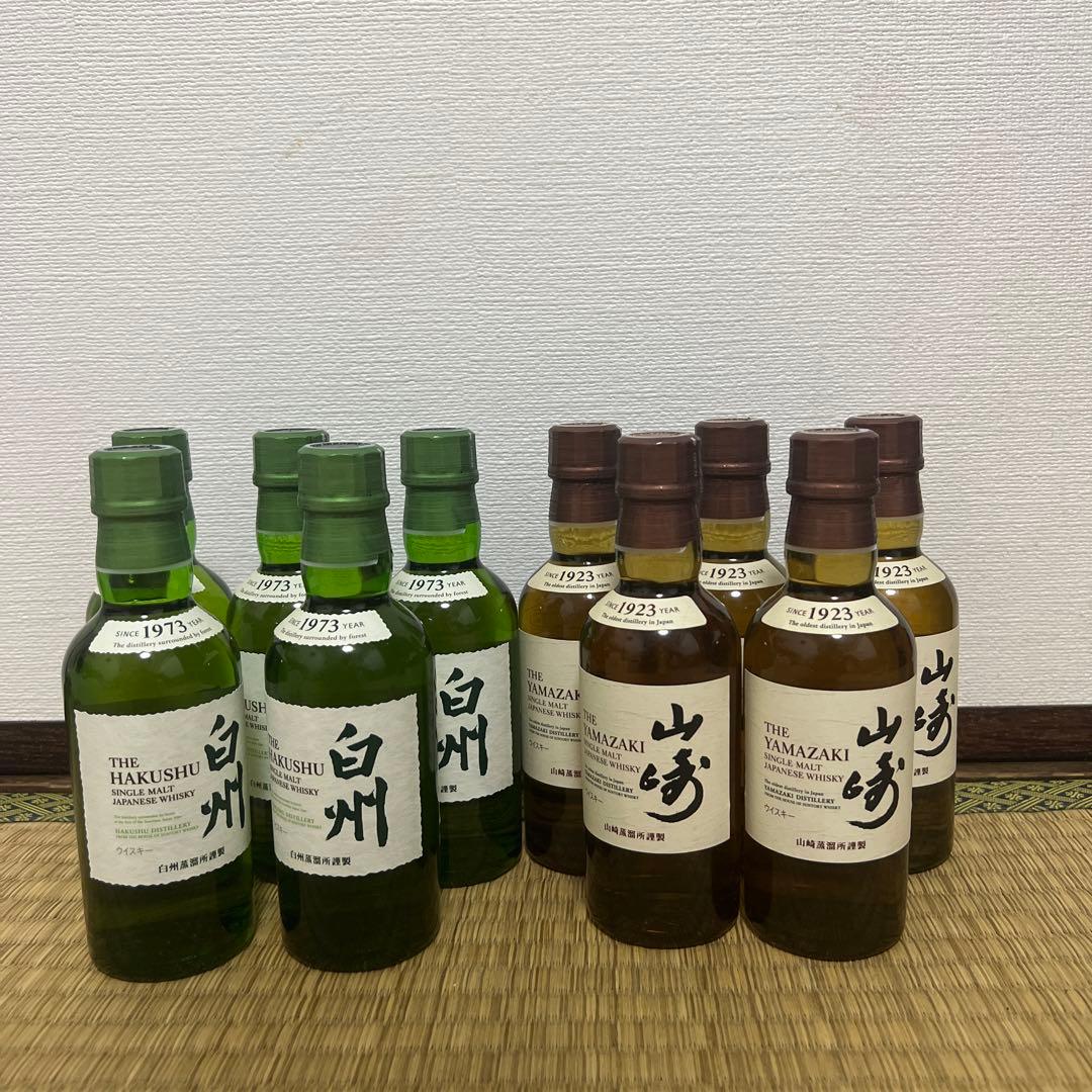 サントリー シングルモルトウイスキー 白州 10本セット