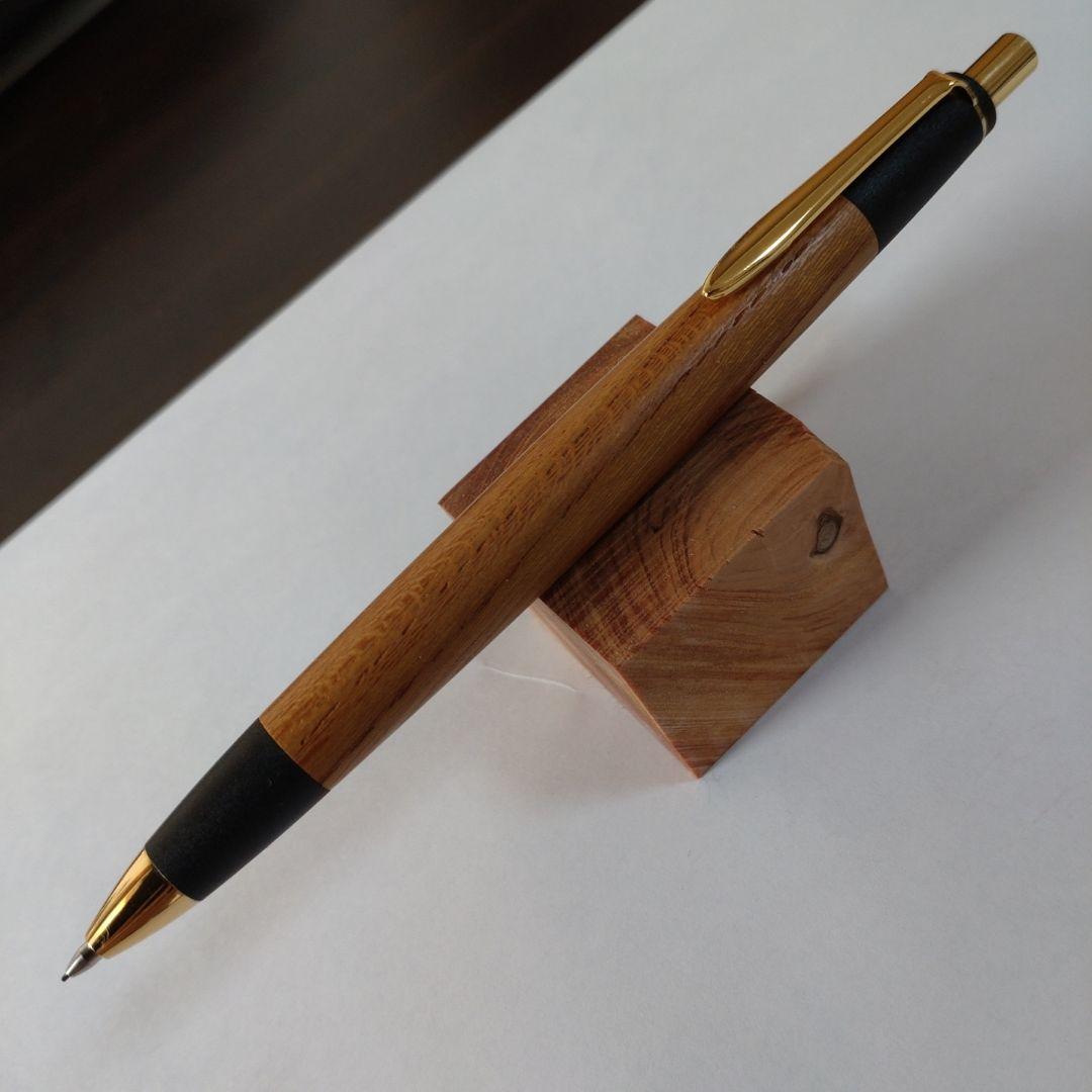野原工芸似 ボナンペン 欅 真鍮金具 シャープペンシル0.5 Amazon.co.jp