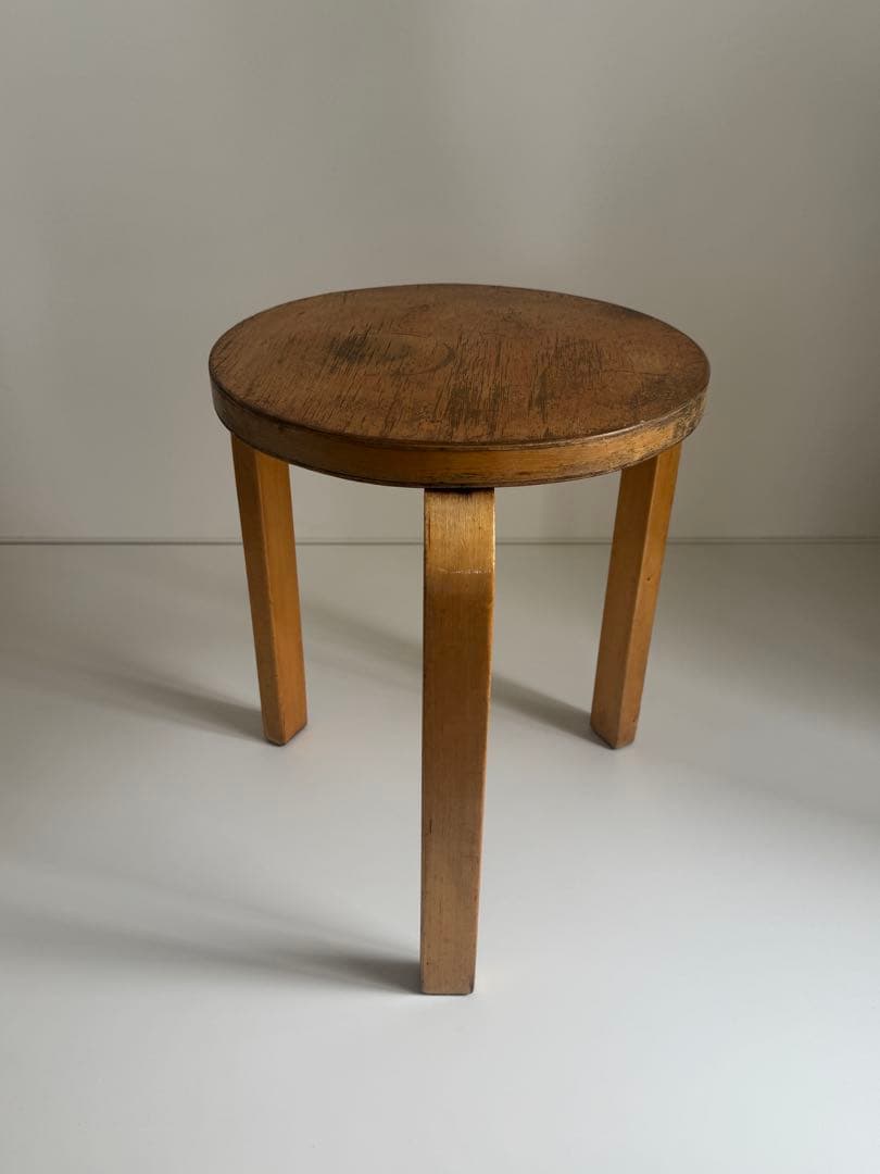 50年代stool60 Alvar Aalto ヴィンテージスツール