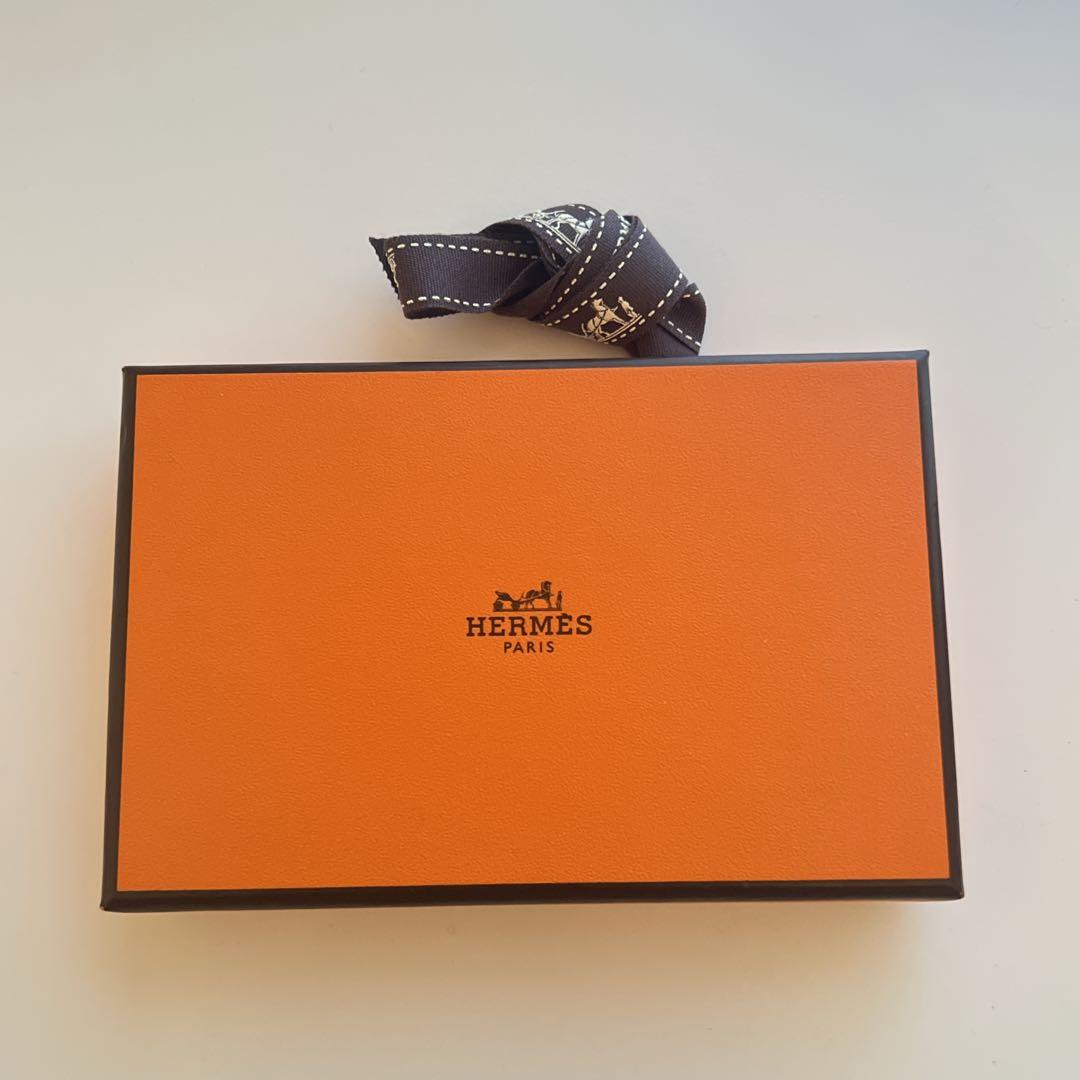 HERMES ギフトボックス オレンジ - メルカリ