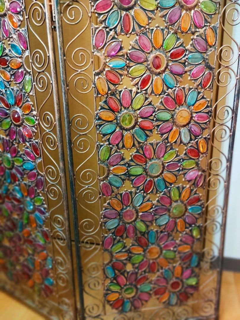 アイアンフレーム ビーズパーテーション - メルカリ