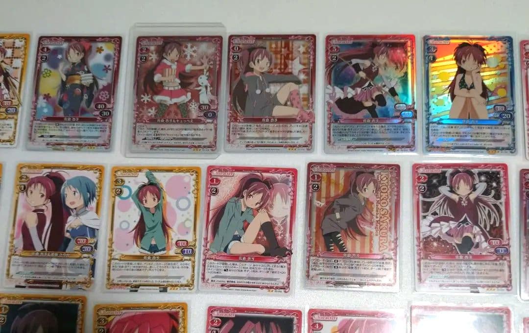 未使用　佐倉杏子　プレシャスメモリーズ　カードセット　まどかマギカ まどマギ