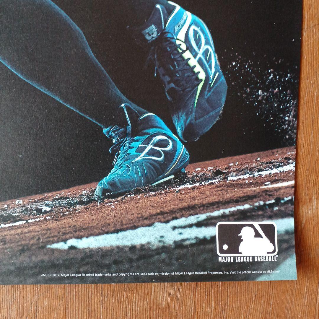 MLBP公認ポスター　イチローポスター　マイアミ・マリンズ　NTT東日本　非売品