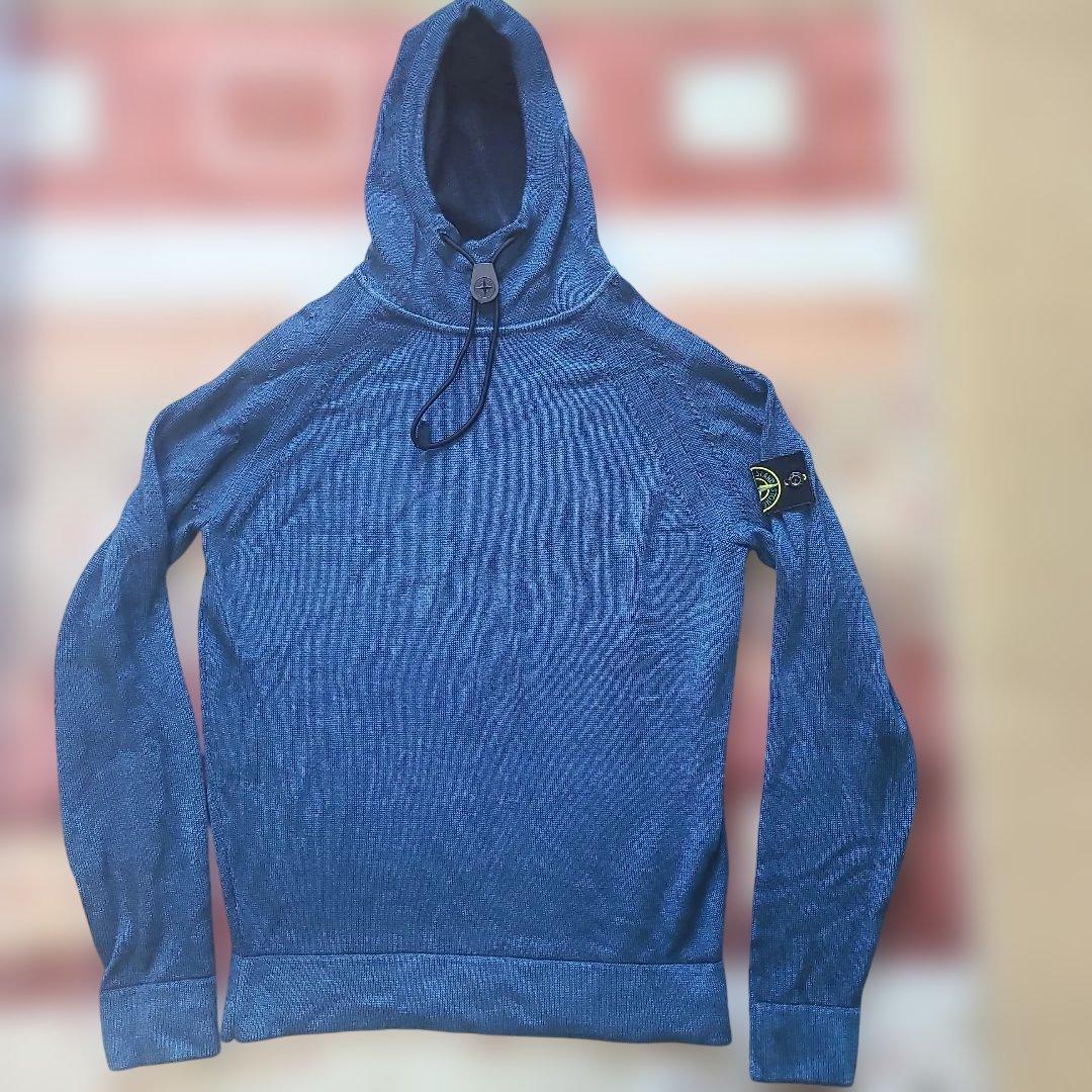 stone ストーンアイランド ニットパーカー 羊毛100 美 S