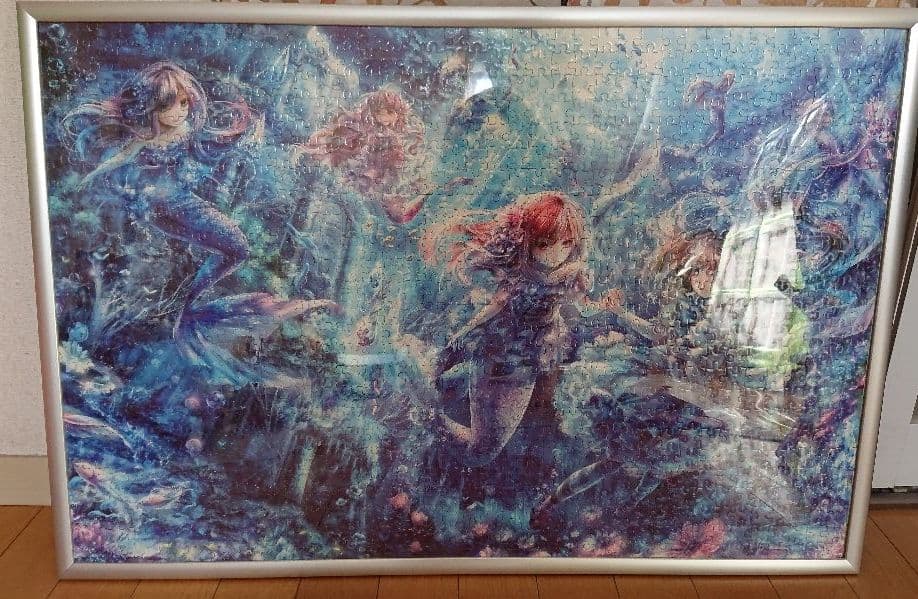 おにねこ1000ピースパズル『マリンアリス』完成品