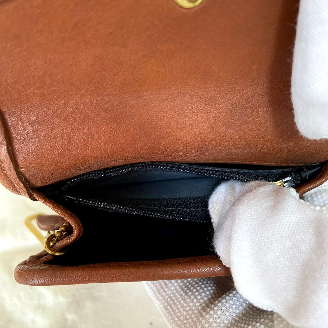 【希少】OLD COACH　オールドコーチ　ケース　財布　グラブタンレザー