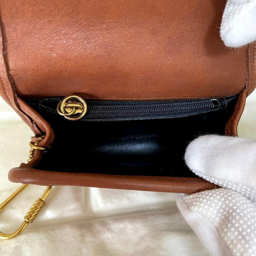 【希少】OLD COACH　オールドコーチ　ケース　財布　グラブタンレザー