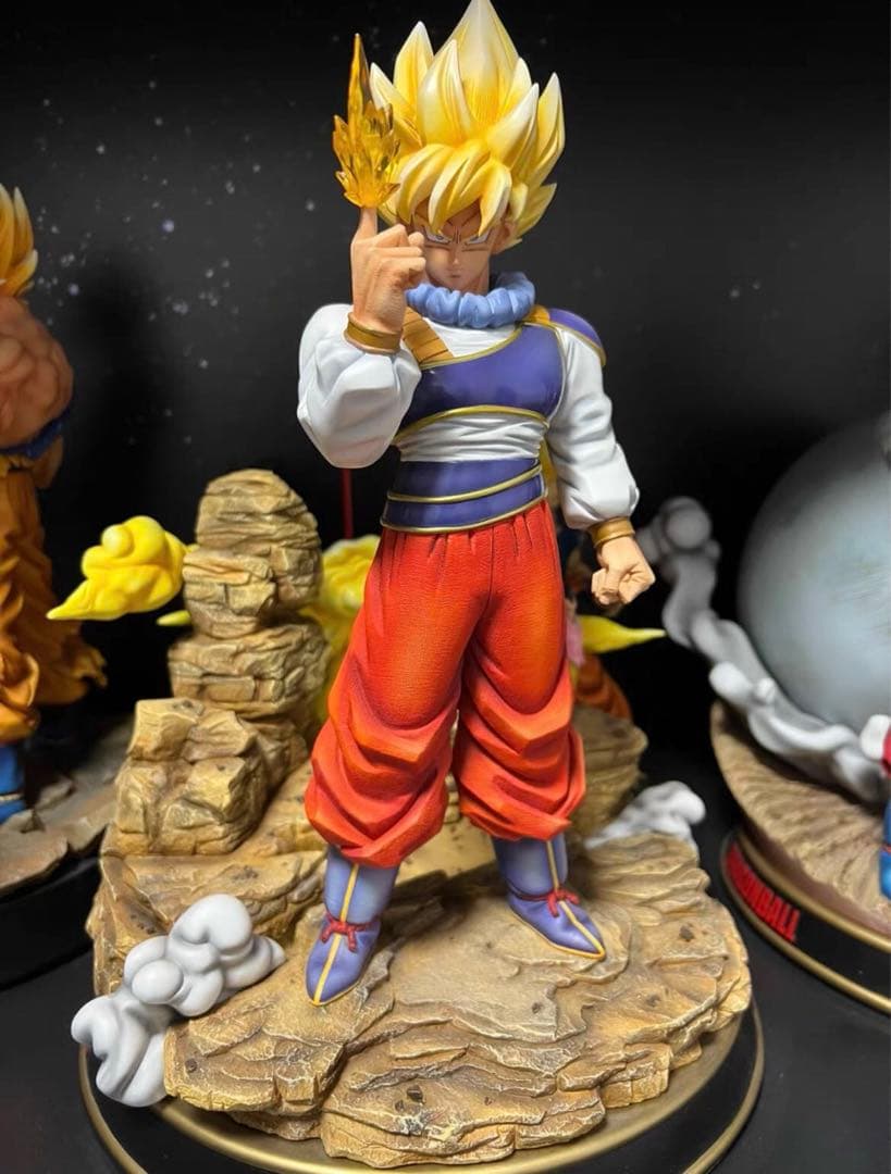 送料無料 ドラゴンボール 孫悟空 ガレキ ガレージキット スタチュー