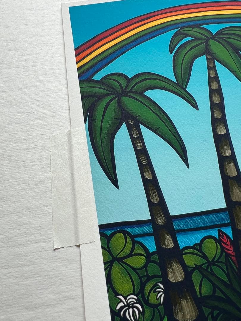 Heather Brown Art Print \"Anuenue\"　アヌエヌエ