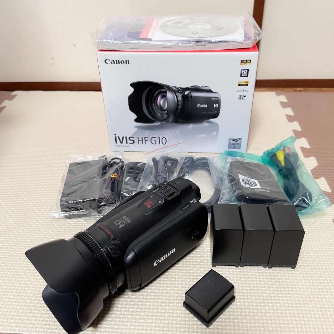 Canon IVIS HF G10 ビデオカメラ本体 - メルカリ