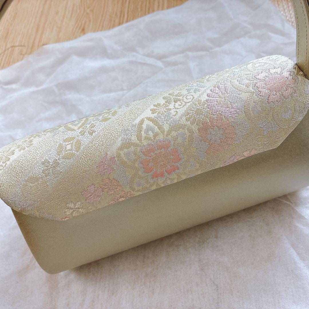 ◎ riri様◎ 金色 和装用バッグ 花柄刺繍 結婚式