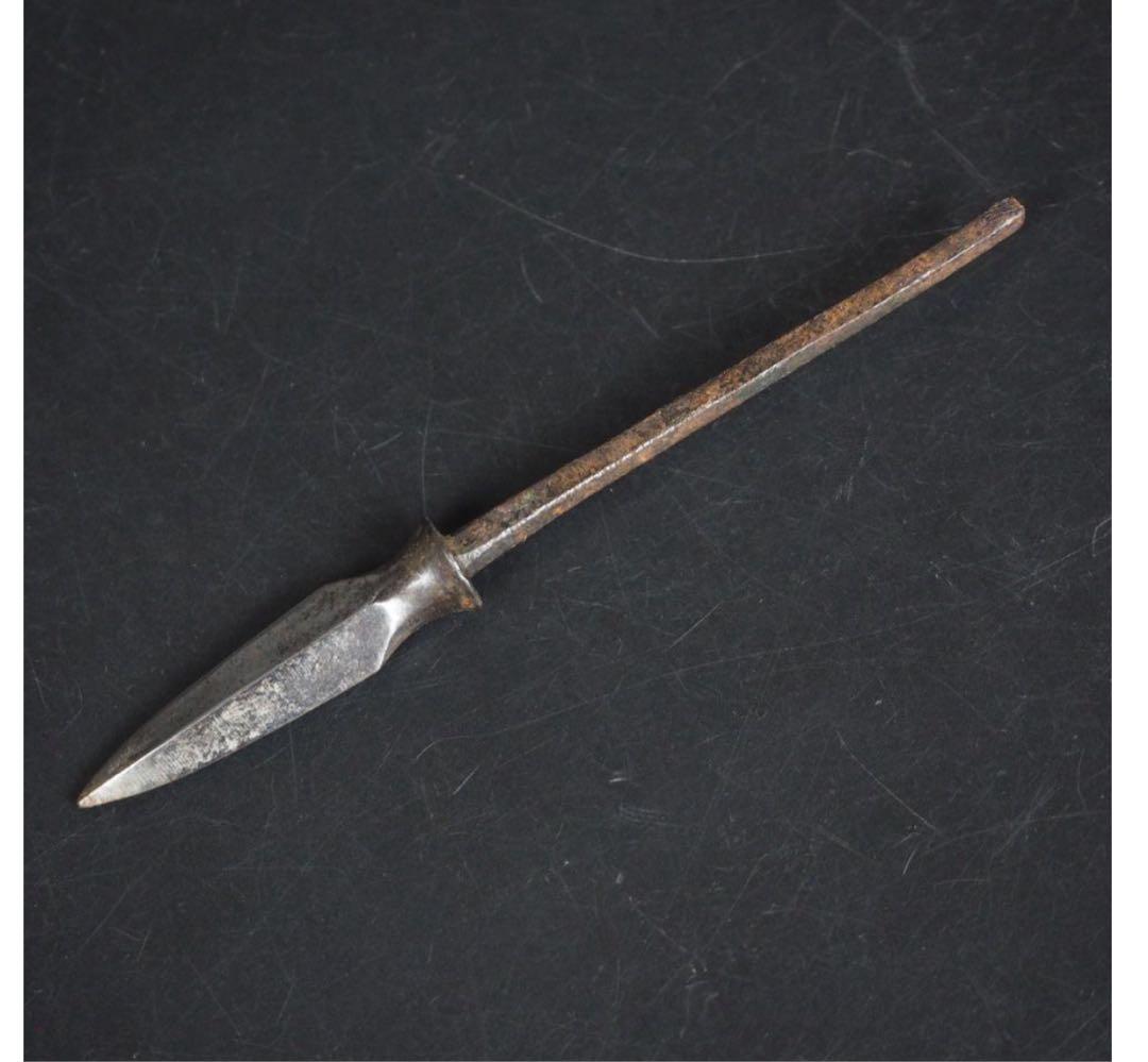 送料無料　江戸時代　矢じり　矢尻　古鉄矢尻　登録証不要