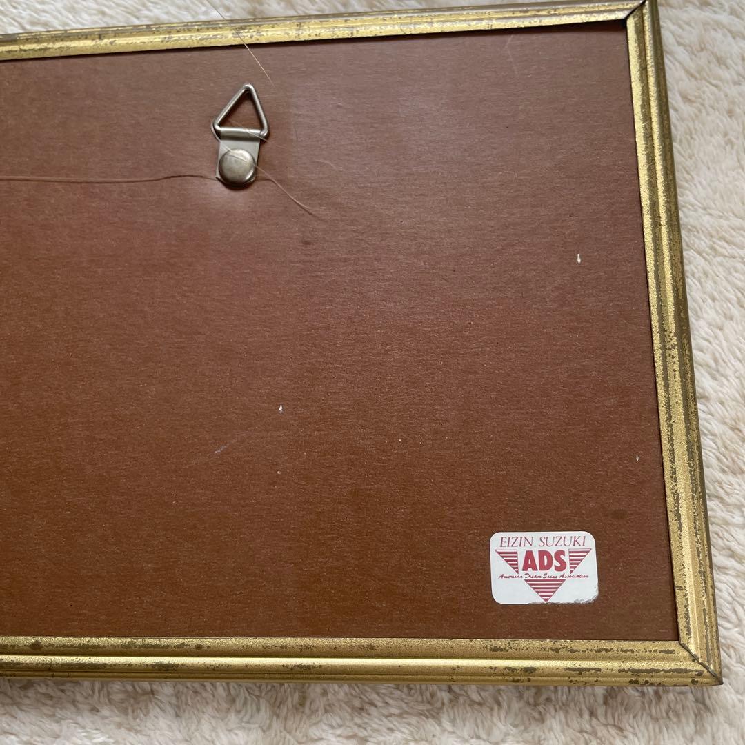 当時モノ 希少】EIZIN SUZUKI 鈴木英人 インテリア ミラー