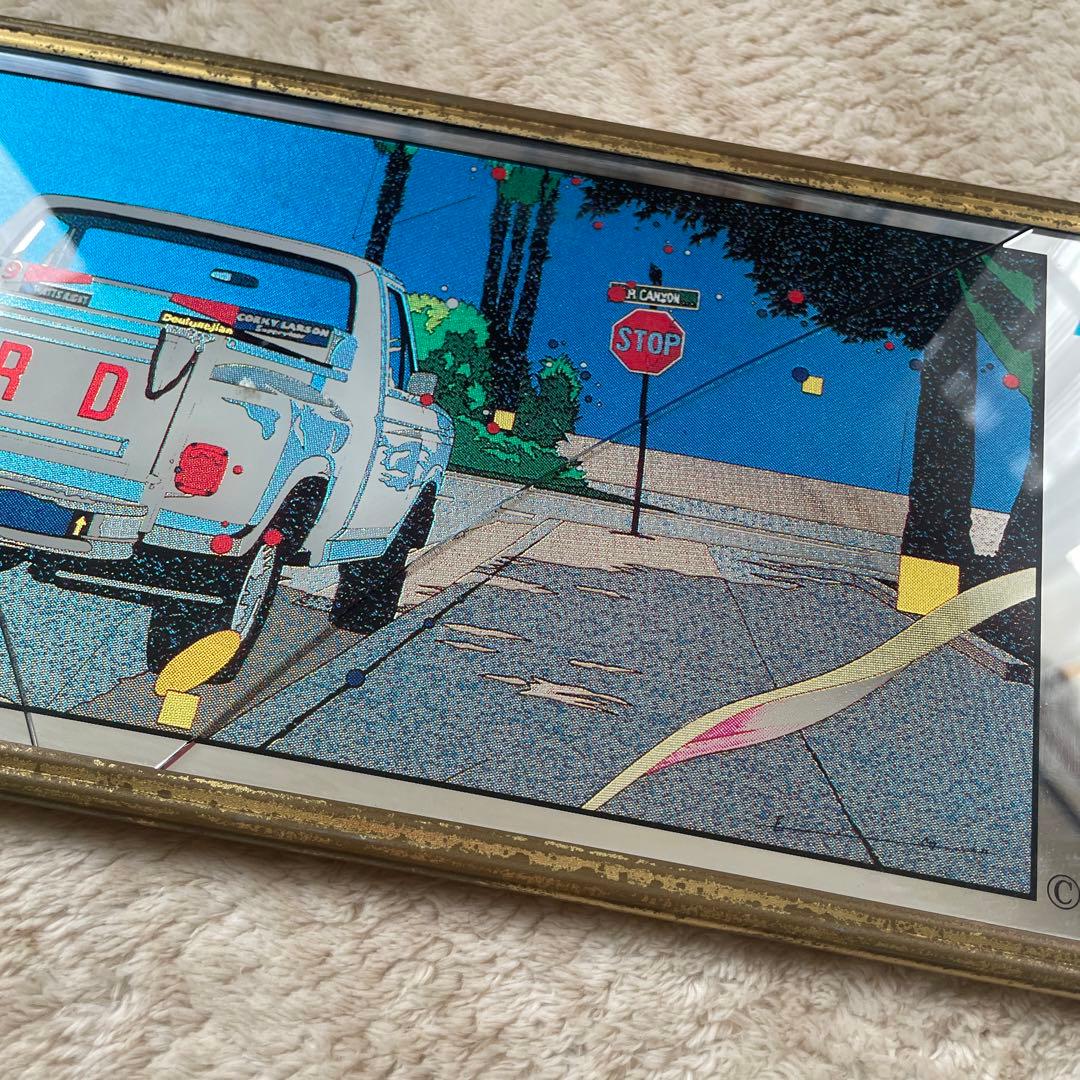 当時モノ 希少】EIZIN SUZUKI 鈴木英人 インテリア ミラー