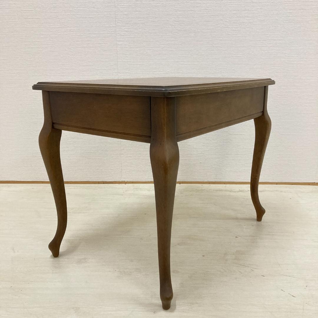 マルニ】ヴィンテージ 猫脚 サイドテーブル チーク - メルカリ