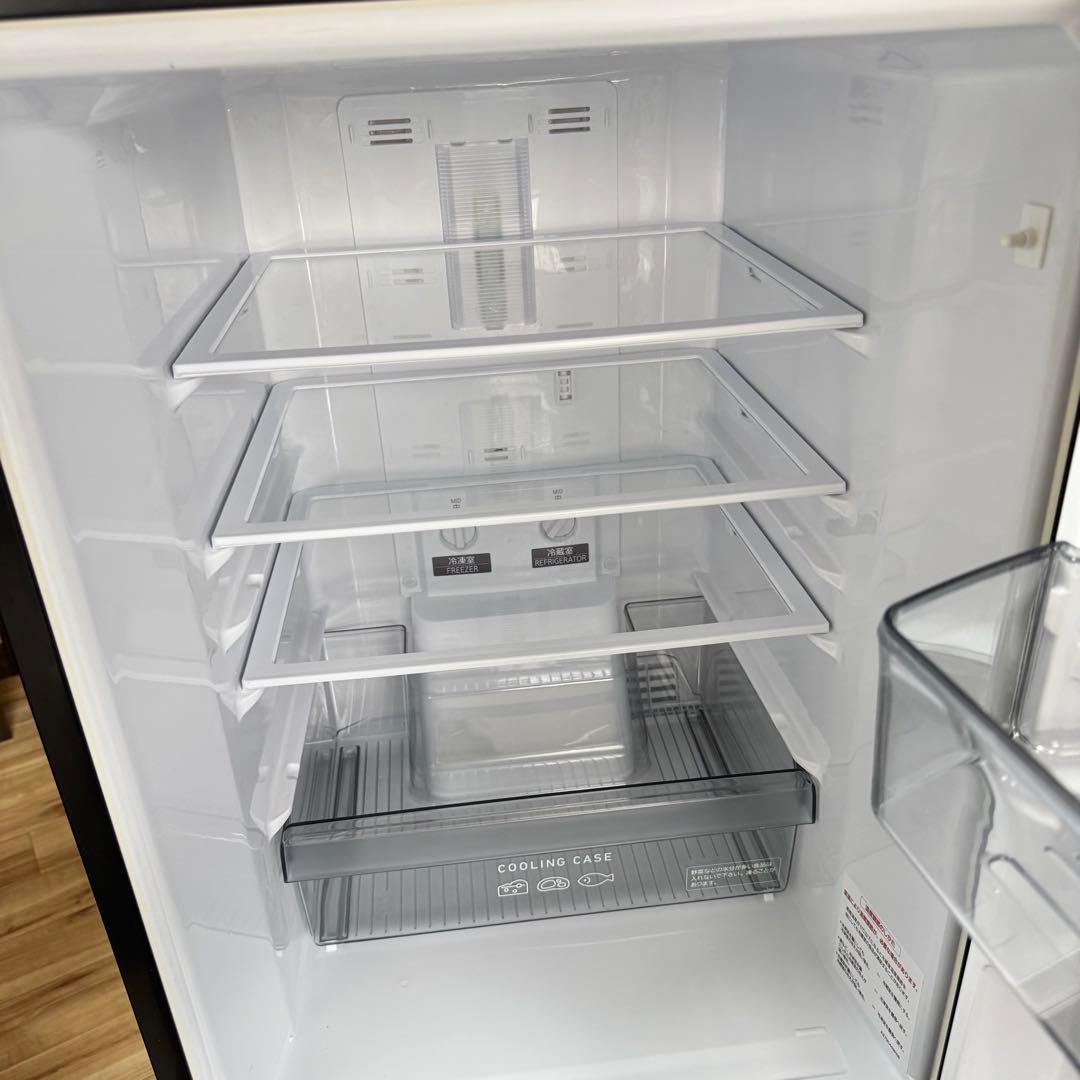 三菱 冷凍冷蔵庫 MR-P15EF-KK 2020年製 ブラック