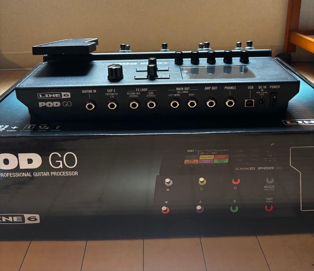 LINE 6 POD GO ギターエフェクター