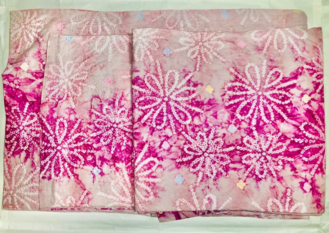 【美品】 有松絞り浴衣