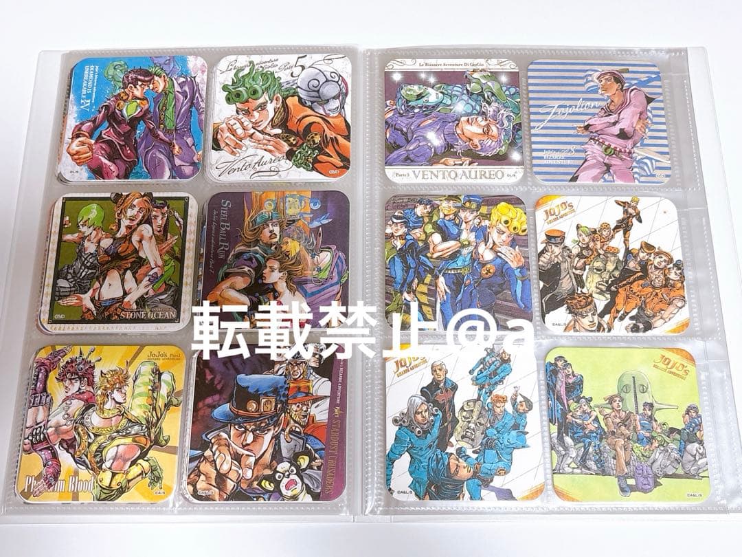 48枚　ジョジョの奇妙な冒険 アートコースター BOX 荒木飛呂彦展　ジョジョ