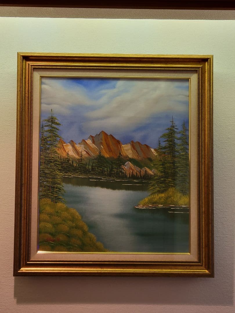 絵画 Brown Mountain