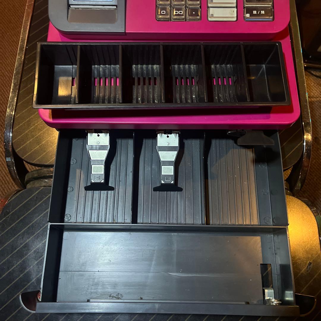 レジスタ CASIO ピンク色 NL-100