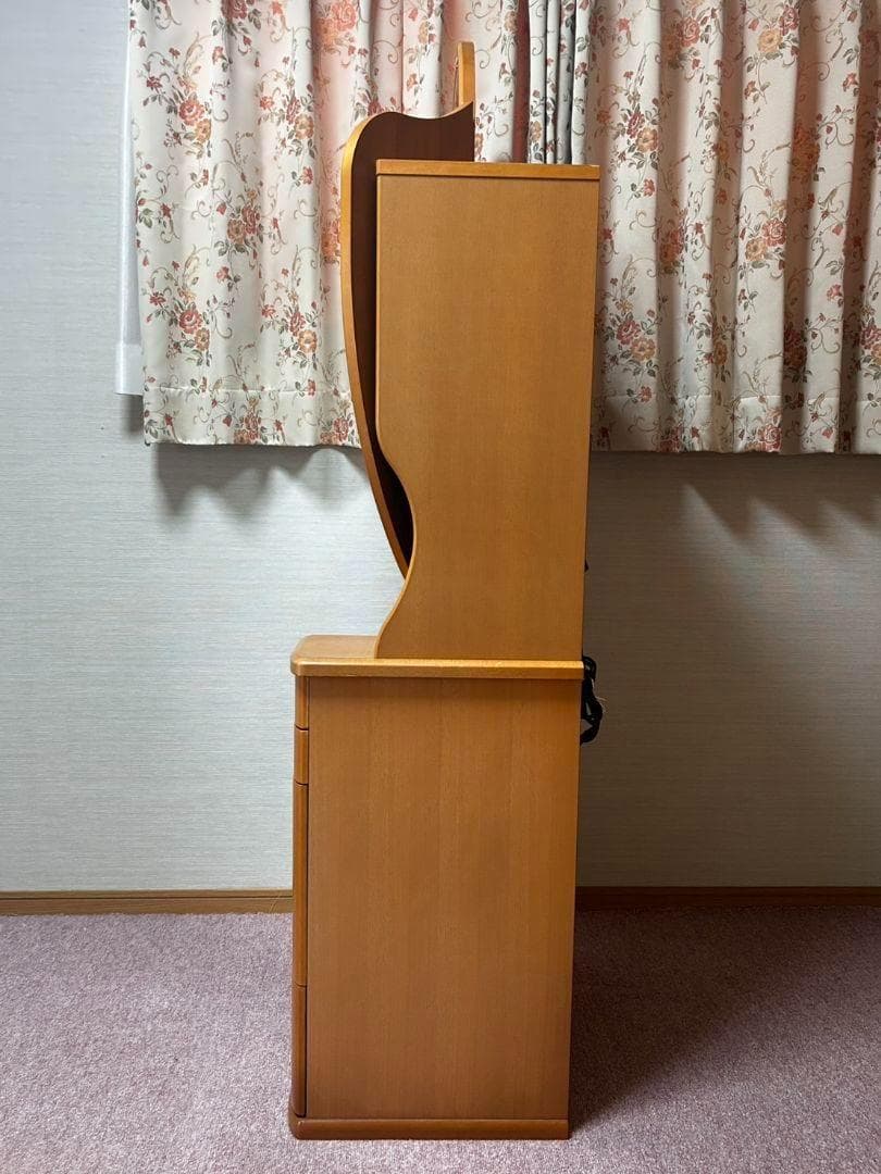 大塚科学 大塚家具 ドレッサー 鏡台 姿見 化粧台 収納テーブル