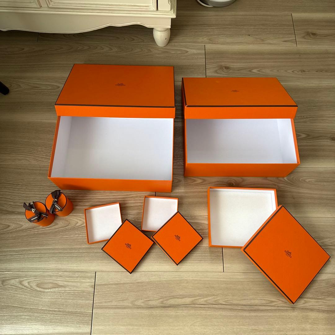 HERMES エルメス 空箱 7点セット ボックス ブランドボックス