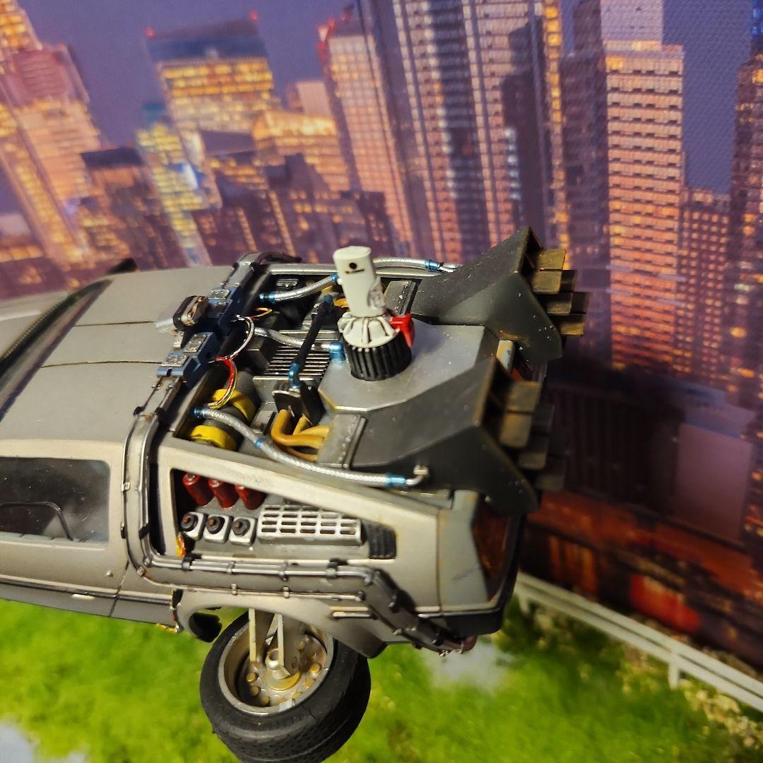 デロリアン　1/24 ジオラマ