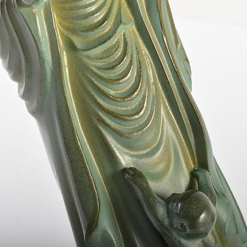 仏教美術　古銅青銅　水子地蔵尊　仏像　置物　C　6087