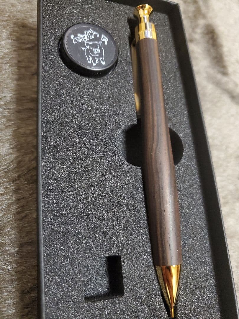 野原工芸キングウッドシャープペン0.5mm固定金具