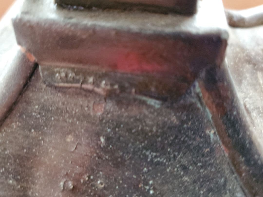 灯籠 銅製 年代物 アンティーク 美品 骨董品 No.2