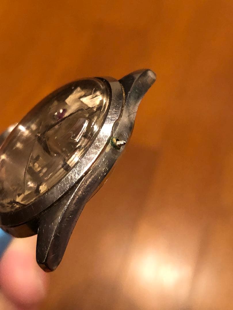 RADO GoldenHorse 自動巻き ビンテージ　風防割れ　ジャンク