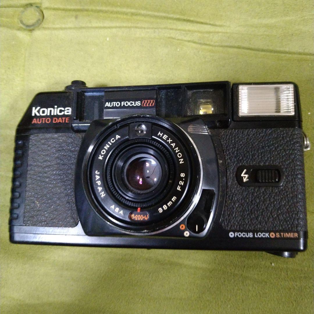 レトロ カメラ フィルム Konica C35 MFD 動作未確認