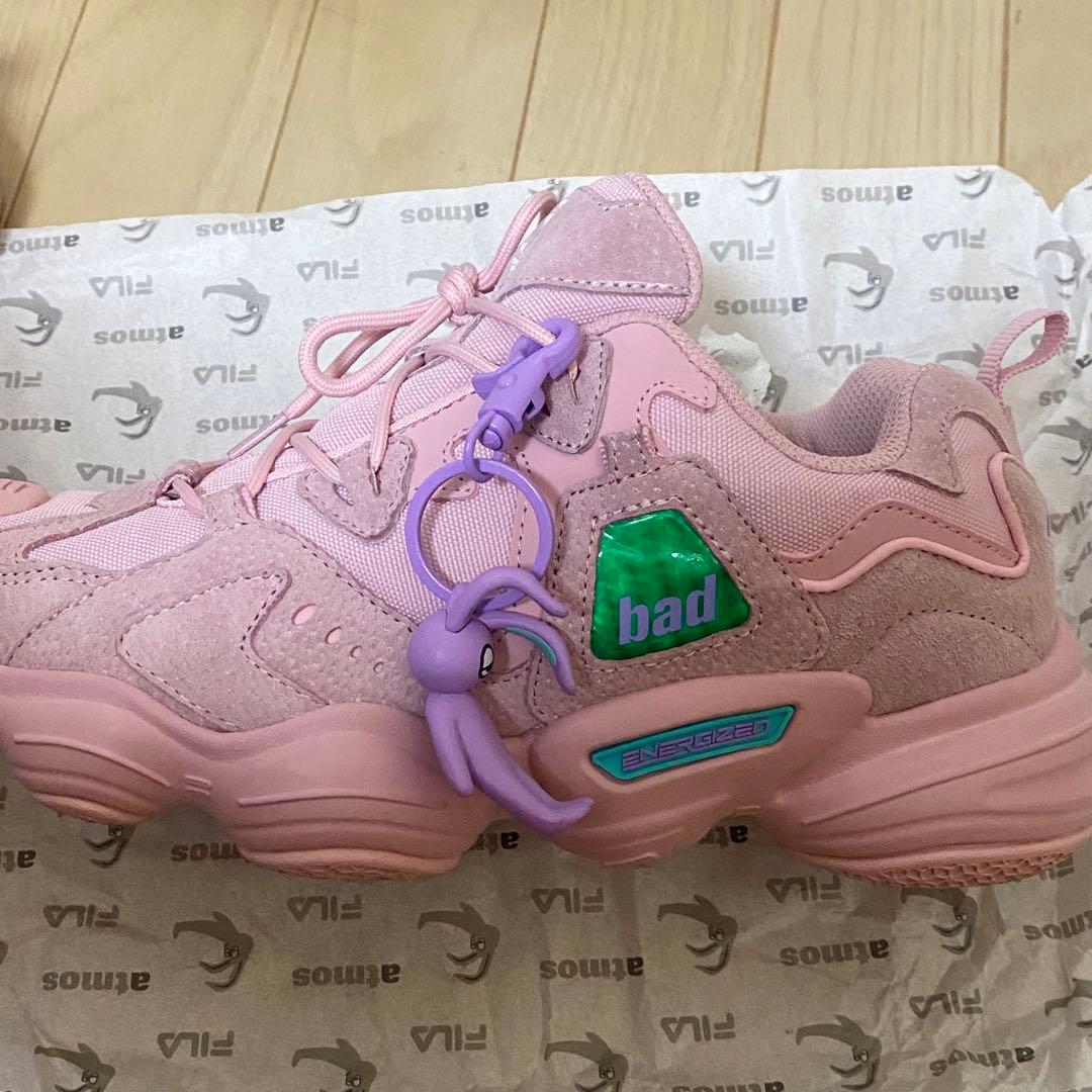 badmood atmos FILA スニーカー セカオワ - メルカリ