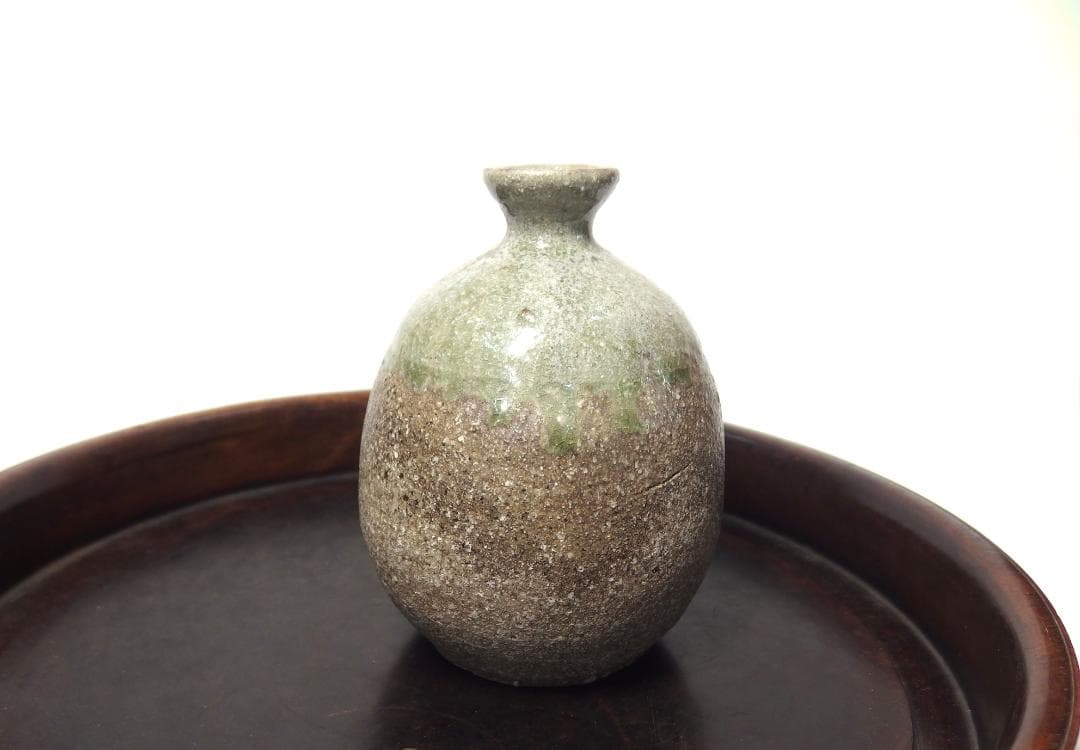 江崎一生作/壺/徳利/酒器/共箱/未使用品