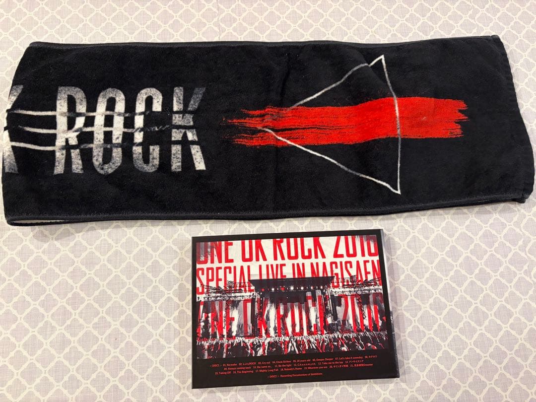 ONE OK ROCK ワンオクロック 渚園 ライブDVD マフラータオル - メルカリ