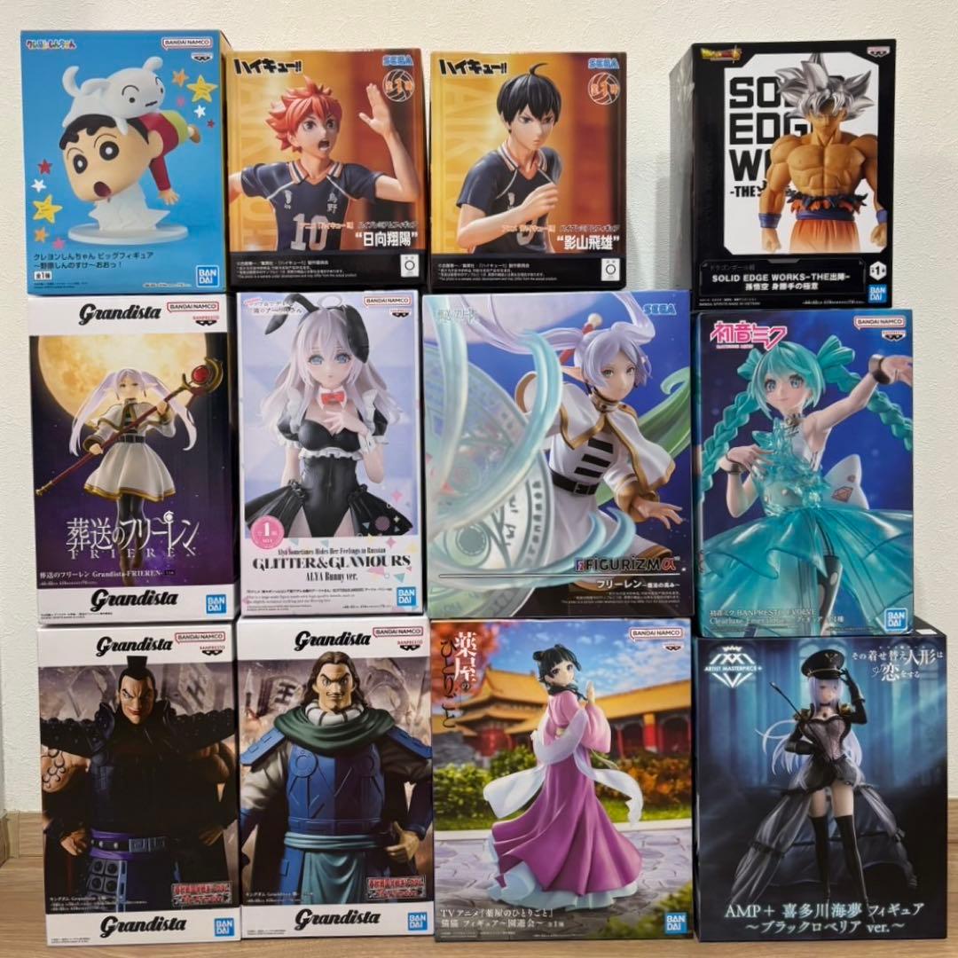フィギュア プライズ まとめ売り 12体セット - メルカリ