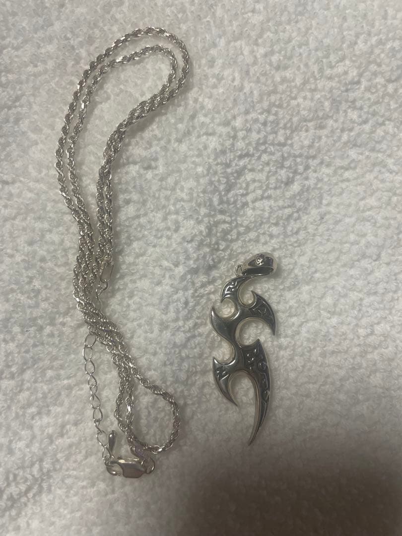 矢沢永吉シルバーネックレスE.YAZAWA【925】 - メルカリ