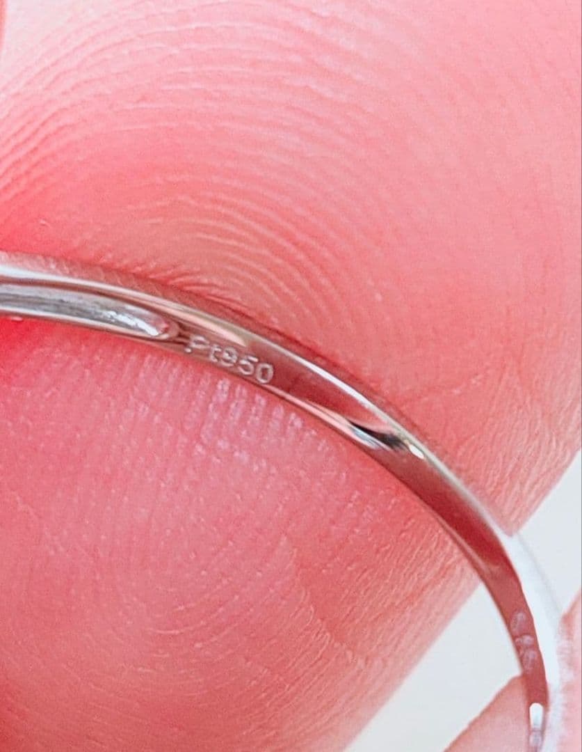 新入荷 未使用 pt950 ダイヤモンド0.10ct エタニティリング