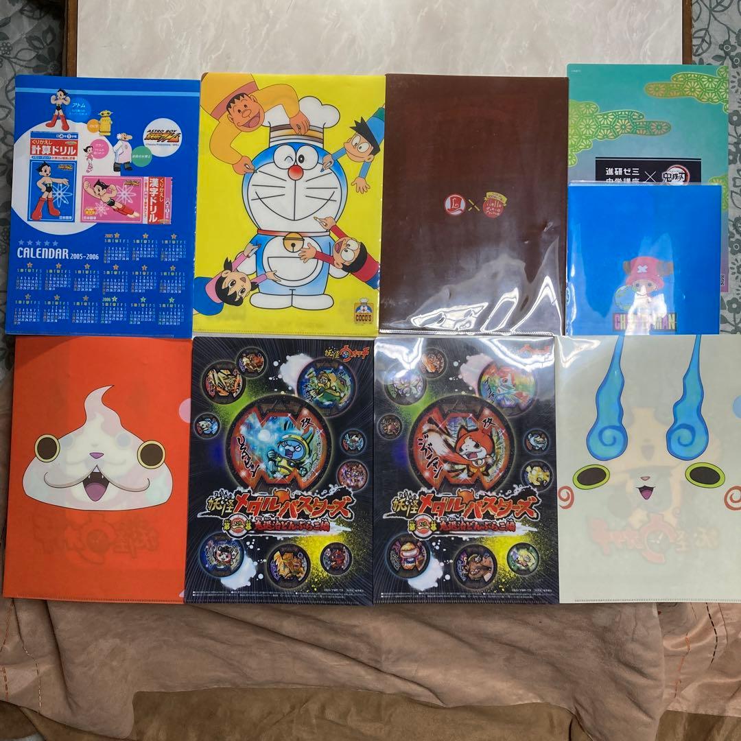 ドラえもん・ジバニャン クリアファイル 10枚セット コラショファイル