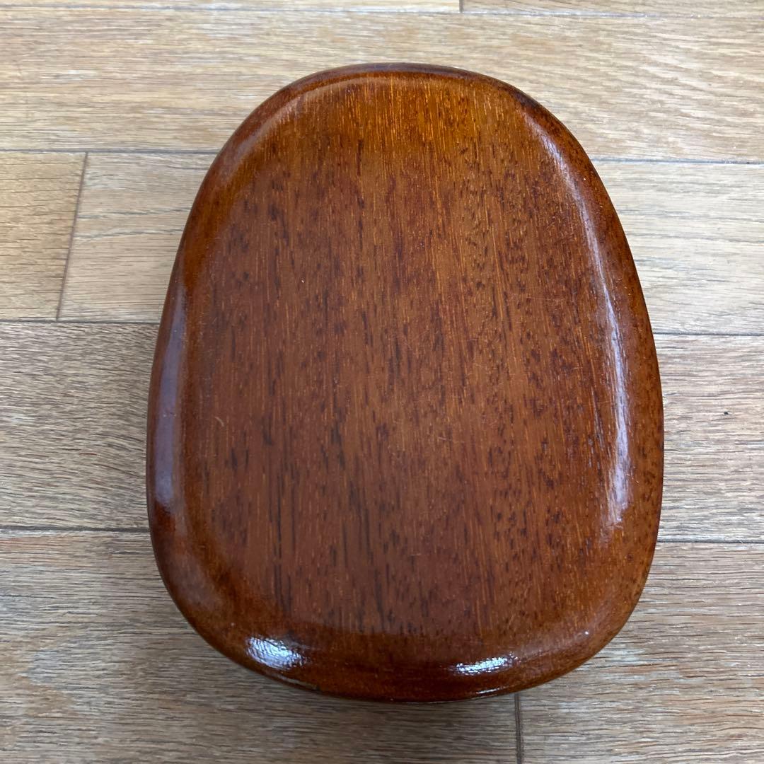 中国骨董大きめ端州石 【中国端渓麻子坑細工彫刻双鳳菊花図貴重紫端古