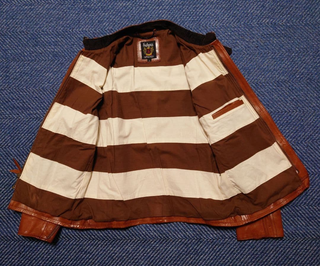 ショット クラシックレーサーレザージャケット ゴートスキン