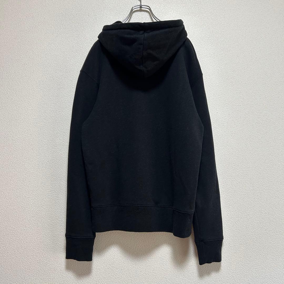 MAISON KITSUNE メゾンキツネ パーカー オールブラック ウール混