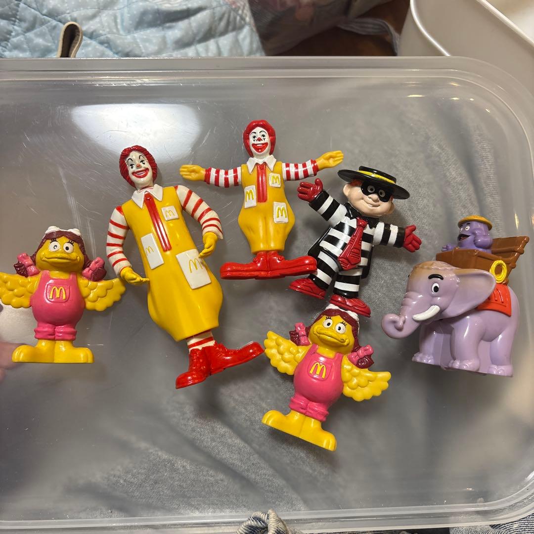 マクドナルド フィギュア 6体セット - メルカリ