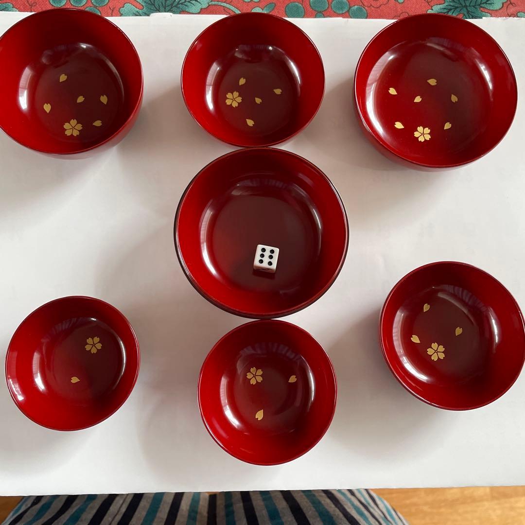 M422 時代漆芸 花唐草金蒔絵朱塗茶臺一対 九谷木米赤絵茶器 木箱 /木製茶台