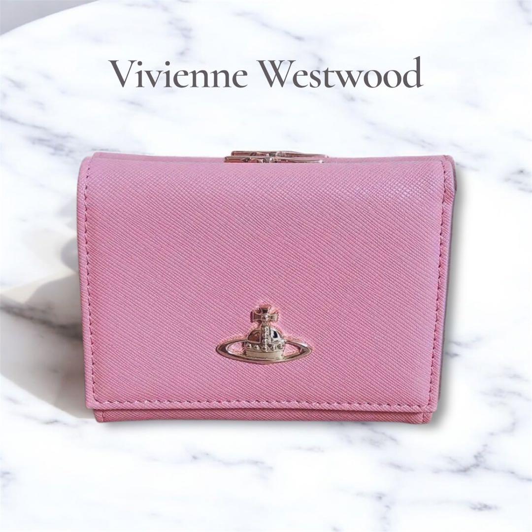 新品‎❤︎ショッパー付】ヴィヴィアン・ウエストウッド 三つ折り財布