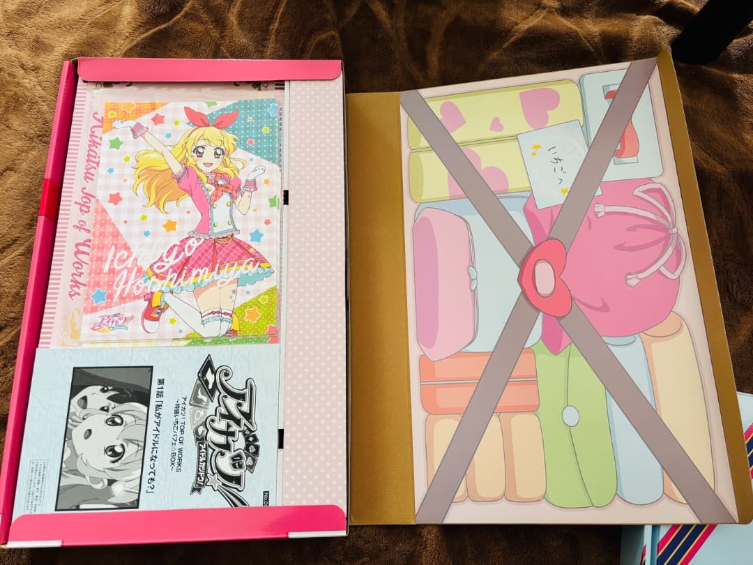 アイカツ TOP OF WORKS vol. 1 & 2 いちご、あかりBOX